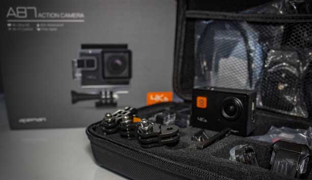 Caméra Sport APEMAN A87 4K / 60FPS 20MP Étanche 40M pour Ski
